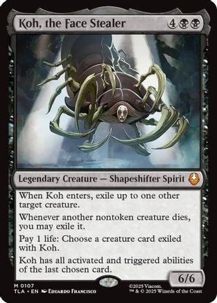Koh, the Face Stealer (TLA-107)  Foil - Avatar: The Last Airbender