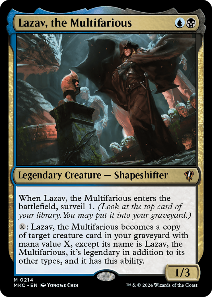 Lazav, the Multifarious (MKC-214)  - Murders at Karlov Manor Commander