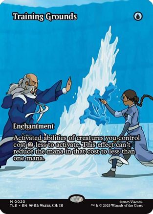 Training Grounds (Borderless) (TLE-020)  - Avatar: The Last Airbender: Eternal-Legal
