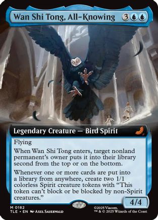 Wan Shi Tong, All-Knowing (Extended Art) (TLE-182)  - Avatar: The Last Airbender: Eternal-Legal