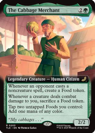 The Cabbage Merchant (Extended Art) (TLE-203)  - Avatar: The Last Airbender: Eternal-Legal
