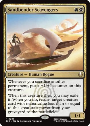 Sandbender Scavengers (TLA-239)  Foil - Avatar: The Last Airbender