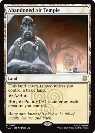 Abandoned Air Temple (TLA-263)  Foil - Avatar: The Last Airbender