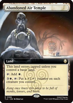 Abandoned Air Temple (Extended Art) (TLA-386)  - Avatar: The Last Airbender