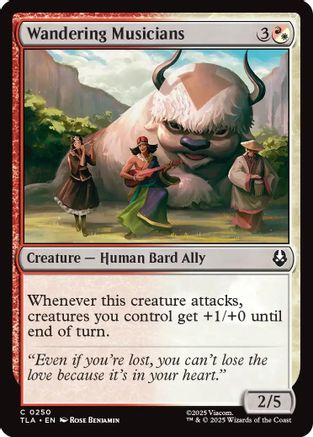 Wandering Musicians (TLA-250)  - Avatar: The Last Airbender