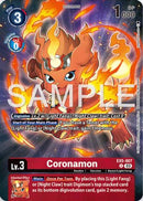 Coronamon (Digimon Story: Time Stranger Collector's Edition) (EX5-007) - Animal Colosseum Foil