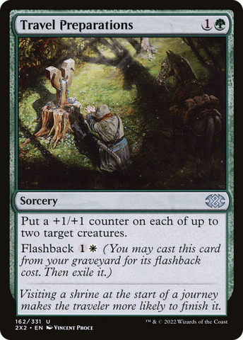 Travel Preparations (2X2-162)  Foil - Double Masters 2022