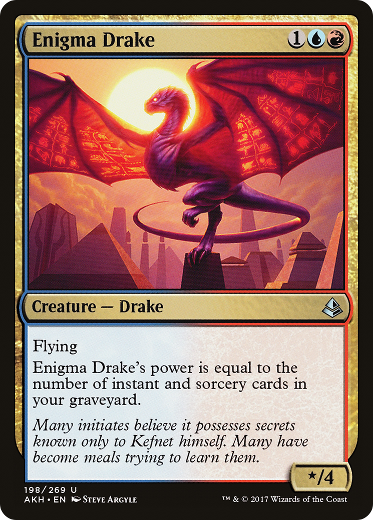 Enigma Drake (AKH-198)  - Amonkhet