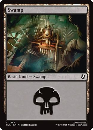 Swamp (0284) (TLA-284)  Foil - Avatar: The Last Airbender