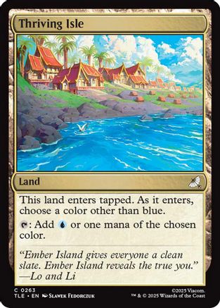 Thriving Isle (TLE-263)  Foil - Avatar: The Last Airbender: Eternal-Legal