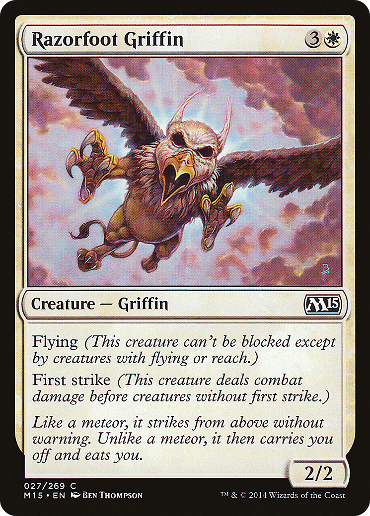 Razorfoot Griffin (M15-027)  Foil - Magic 2015
