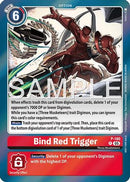 Bind Red Trigger (Event Pack 8) (P-180) - Digimon Promotion Cards Foil