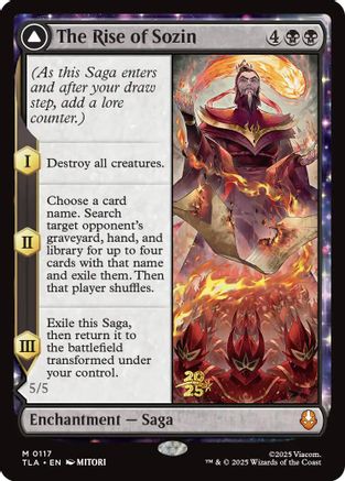 The Rise of Sozin (PRE-117)  Foil - Prerelease Cards