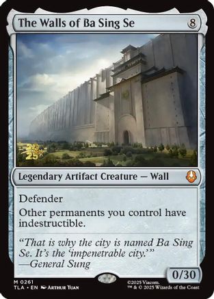 The Walls of Ba Sing Se (PRE-261) - Prerelease Cards Foil