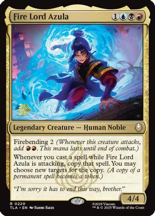 Fire Lord Azula (PRE-220) - Prerelease Cards Foil