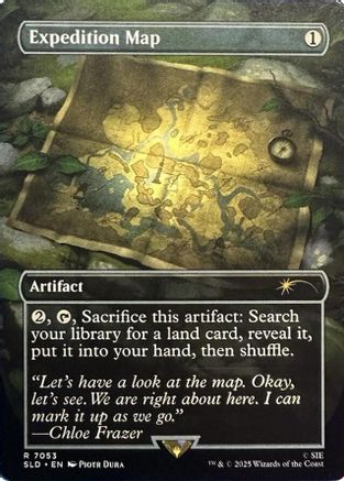 Expedition Map (SLD-7053)  - Secret Lair Drop Series