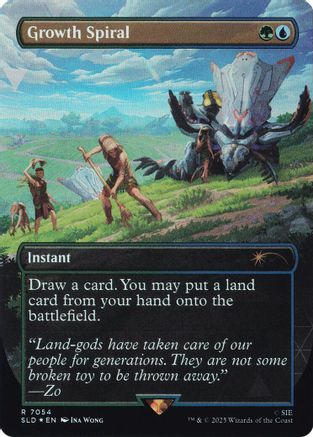 Growth Spiral (Rainbow Foil) (SLD-7054)  Foil - Secret Lair Drop Series