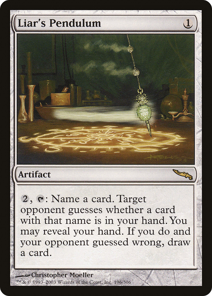 Liar's Pendulum (MRD-196)  - Mirrodin