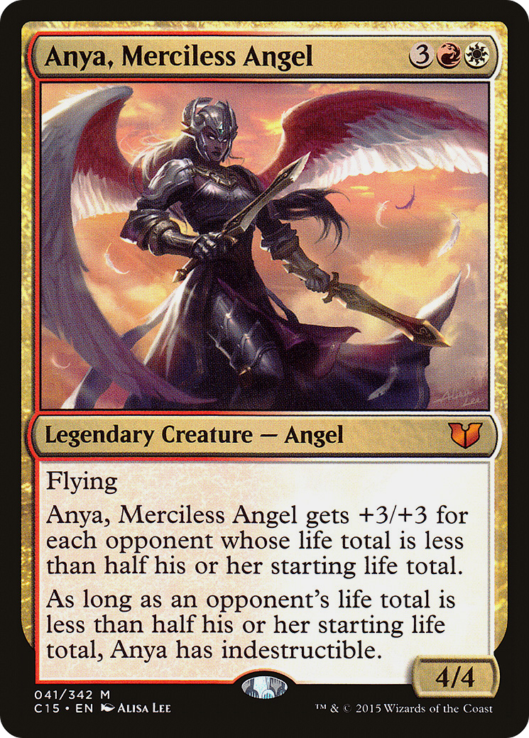 Anya, Merciless Angel (C15-041)  - Commander 2015