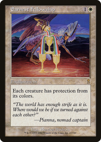 Earnest Fellowship (ODY-021)  Foil - Odyssey