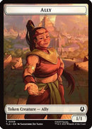 Ally (0008) // Clue (0016) Double-Sided Token (TLA-8 // 16)  - Avatar: The Last Airbender