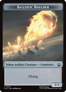 Ballistic Boulder // Soldier (0011) Double-Sided Token (TLA-13 // 11)  - Avatar: The Last Airbender