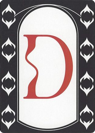 Letter Card - D (SLC-)  - Secret Lair Countdown Kit