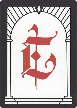 Letter Card - E (SLC-)  - Secret Lair Countdown Kit
