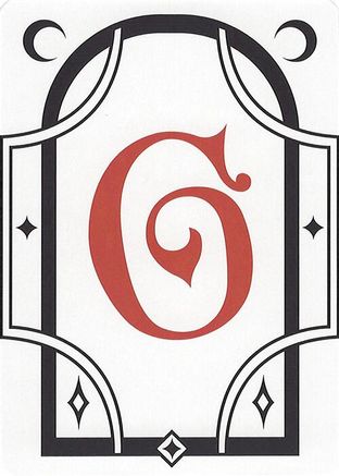 Letter Card - G (SLC-)  - Secret Lair Countdown Kit