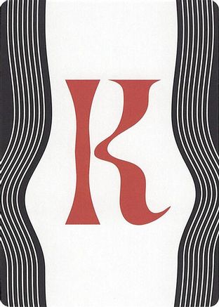 Letter Card - K (SLC-)  - Secret Lair Countdown Kit