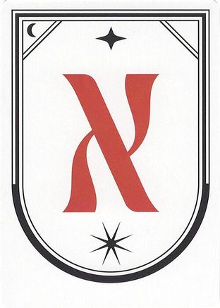 Letter Card - X (SLC-)  - Secret Lair Countdown Kit