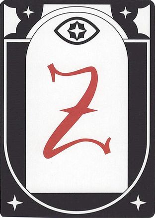 Letter Card - Z (SLC-)  - Secret Lair Countdown Kit