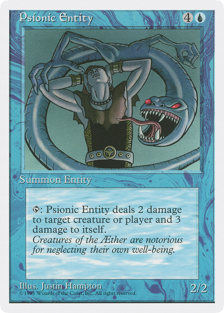 Psionic Entity (4ED-)  - Fourth Edition