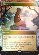 Silence (2300) (Rainbow Foil) (SLD-2300) - Secret Lair Drop Series Foil
