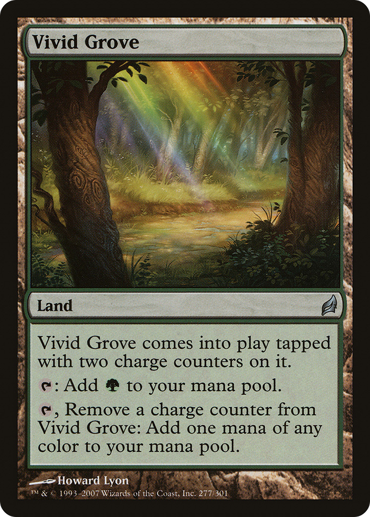 Vivid Grove (LRW-277) - Lorwyn Foil
