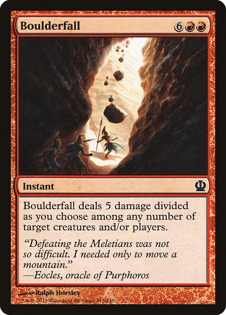 Boulderfall (THS-115)  - Theros