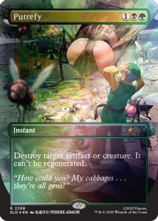 Putrefy (Rainbow Foil) (SLD-2299) - Secret Lair Drop Series Foil