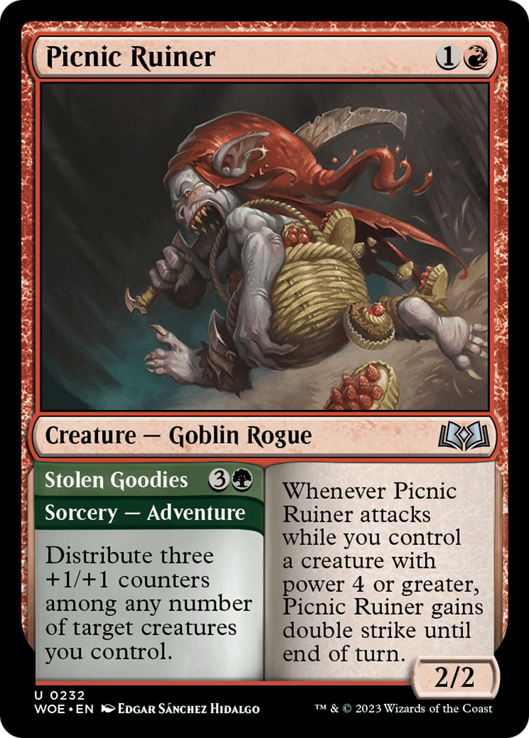 Picnic Ruiner (WOE-232)  Foil - Wilds of Eldraine