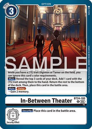 In-Between Theater (BT24-100) - Time Stranger Foil