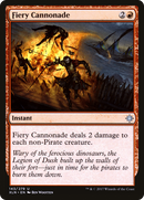Fiery Cannonade (XLN-143)  - Ixalan