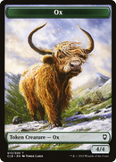 Ox Token [Commander Legends: Battle for Baldur's Gate Tokens]