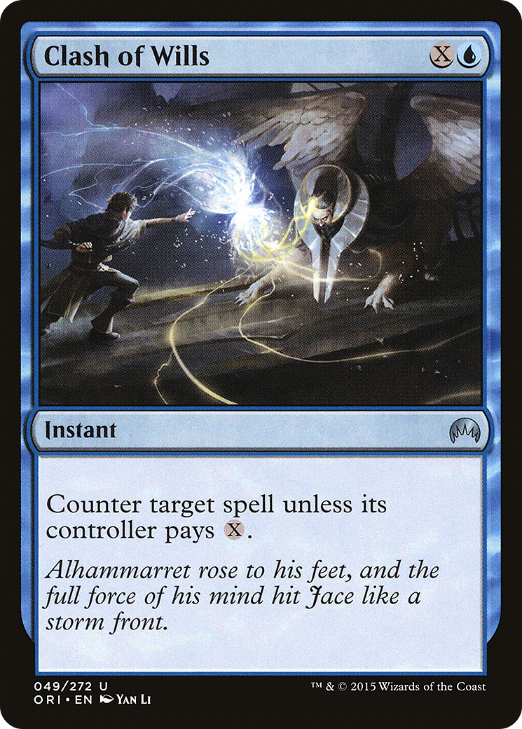 Clash of Wills (ORI-049)  - Magic Origins