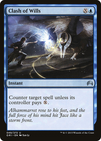 Clash of Wills (ORI-049)  - Magic Origins
