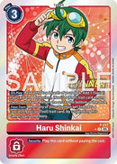 Haru Shinkai (Official Store Tournament 2026 Vol. 1 Winner) (P-217) - Digimon Promotion Cards Foil