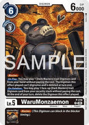 WaruMonzaemon (Official Store Tournament 2026 Vol. 1) (P-216) - Digimon Promotion Cards