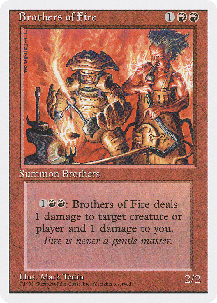 Brothers of Fire (4ED-)  - Fourth Edition