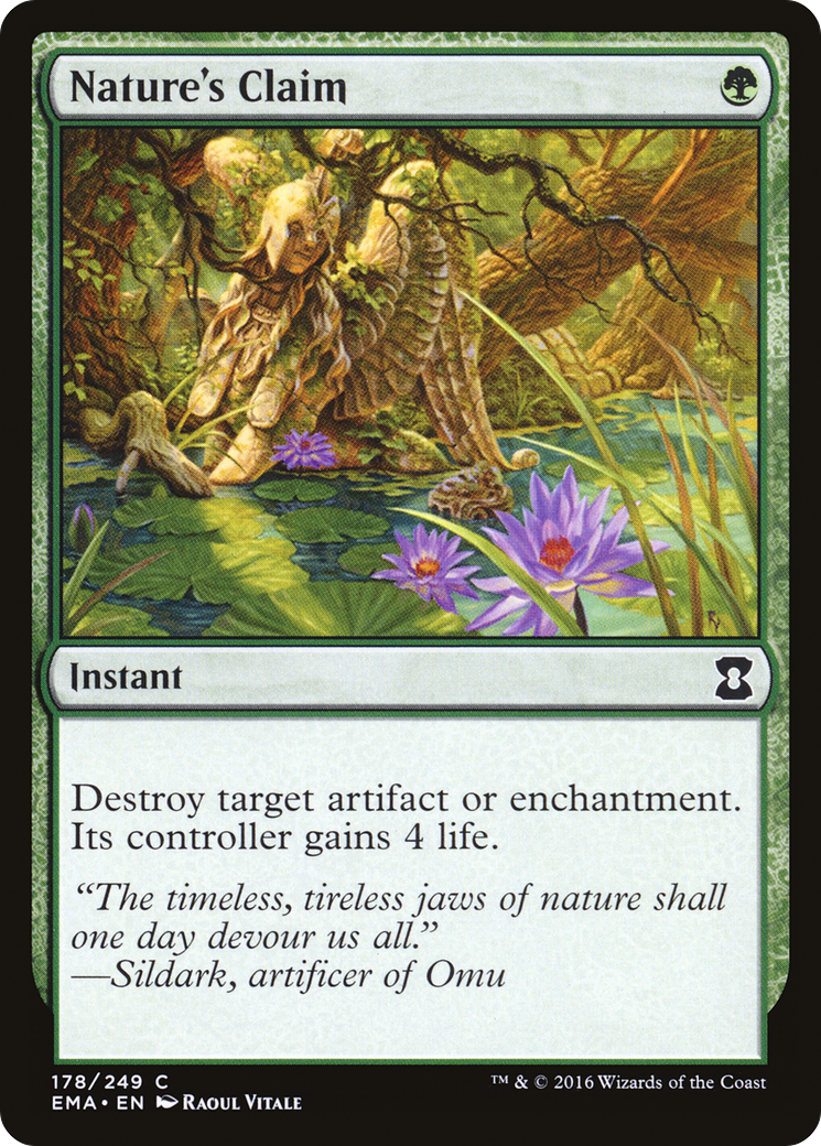Nature's Claim (EMA-178)  Foil - Eternal Masters