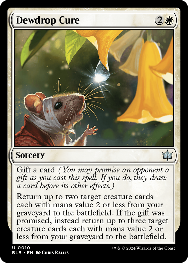 Dewdrop Cure (BLB-010)  Foil - Bloomburrow