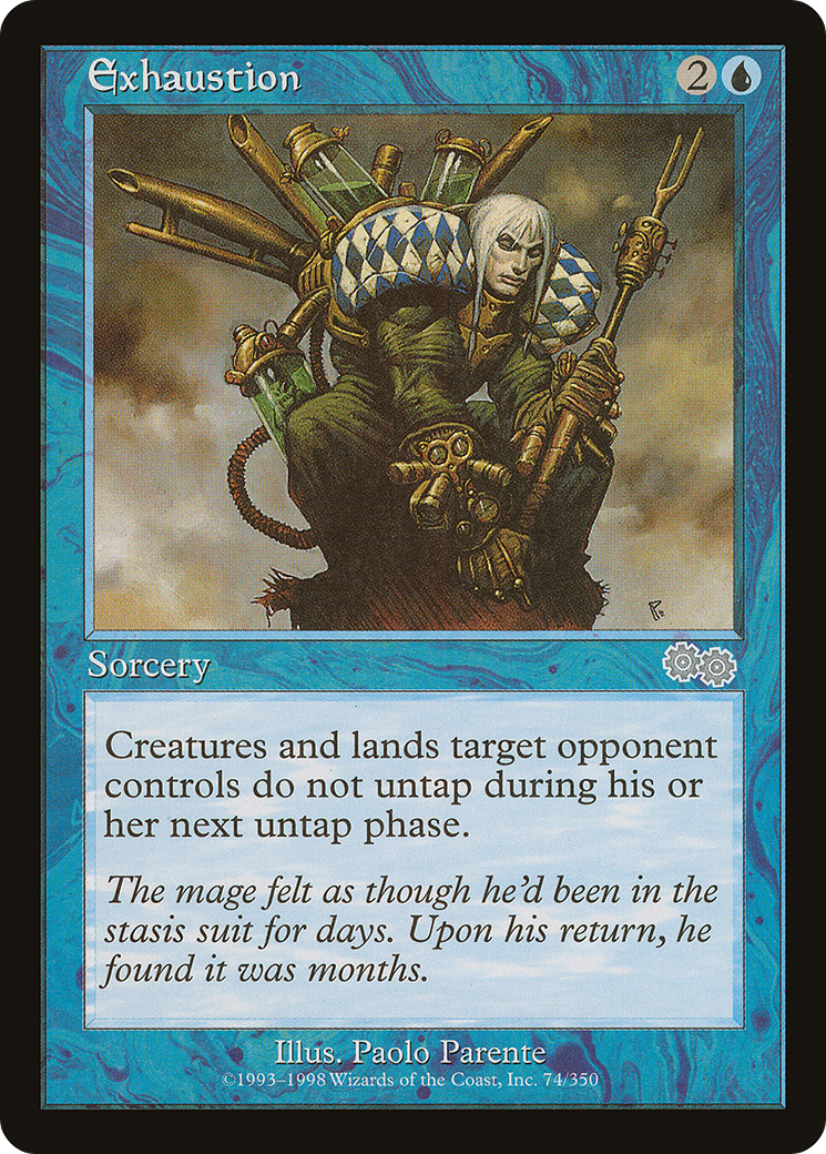 Exhaustion (USG-074)  - Urza's Saga