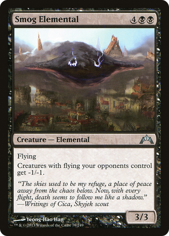 Smog Elemental (GTC-079)  - Gatecrash
